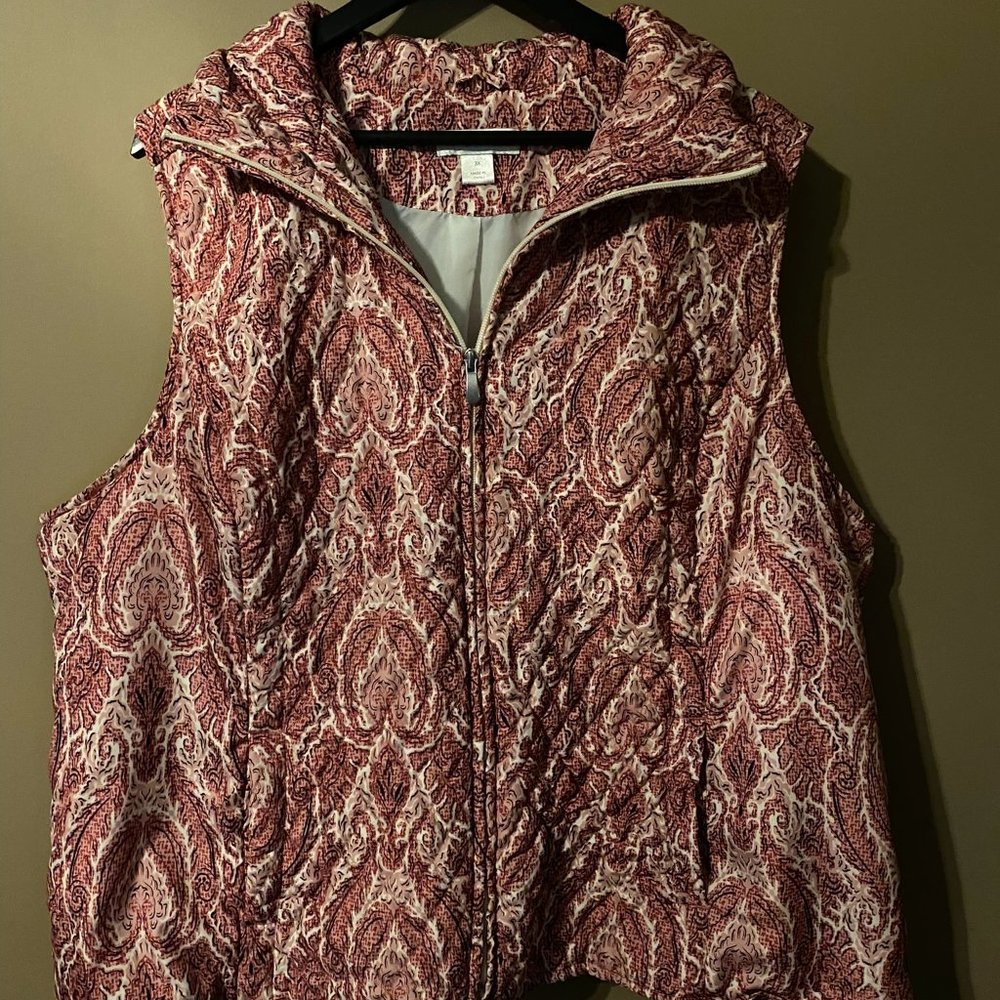Pink Quilted Vest